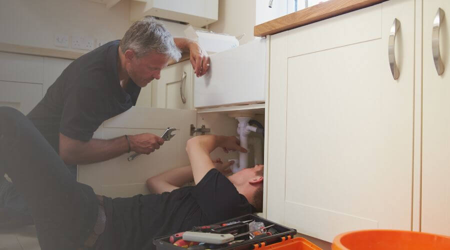 Professional burst pipe repair services in Redding, IA